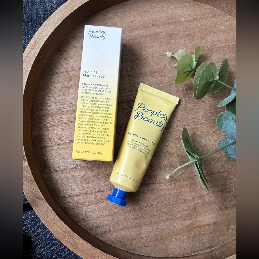 People’s Beauty Frontliner Mask + Scrub